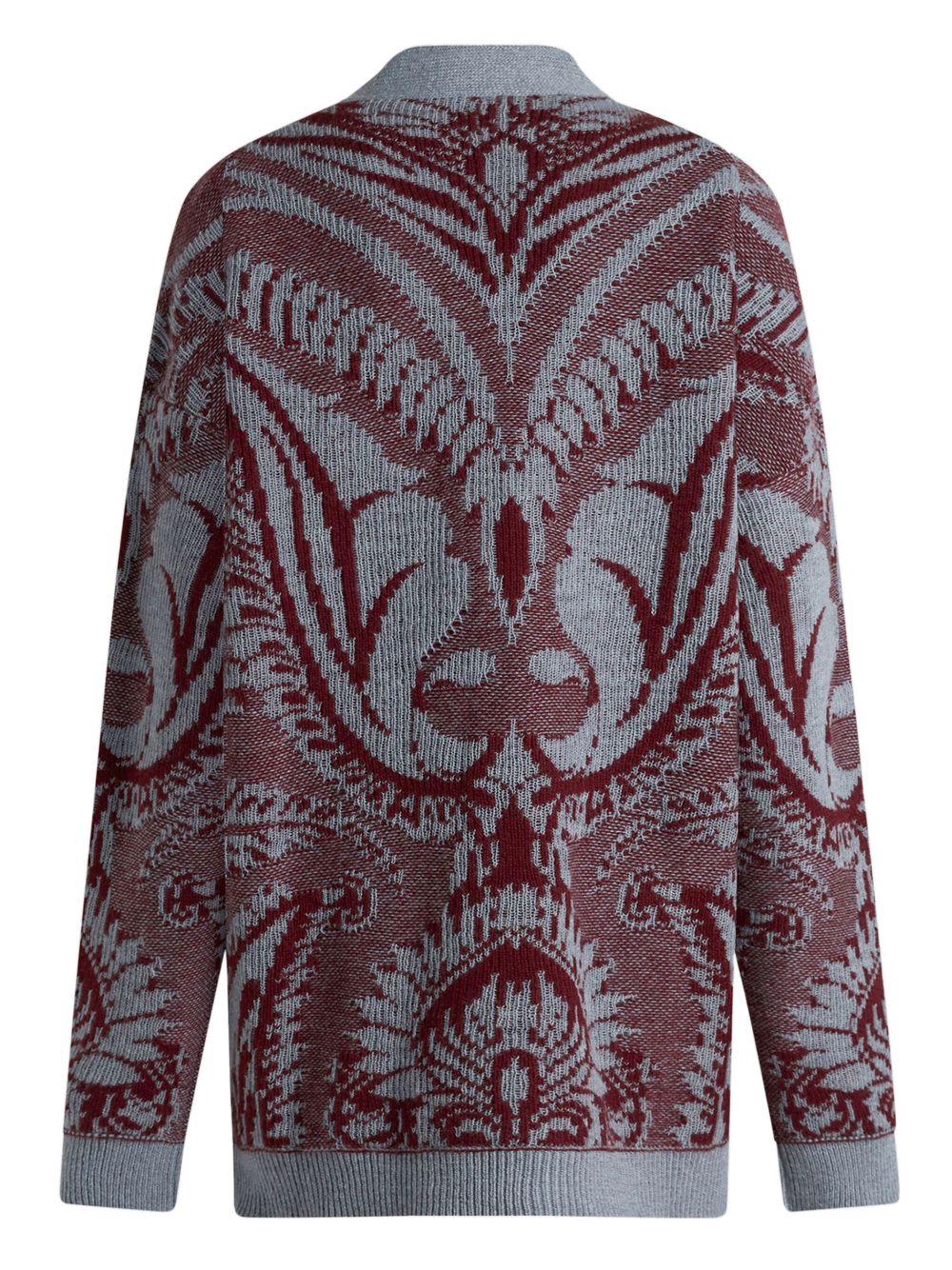 Cheap ETRO floral jacquard-knitted cardigan Women