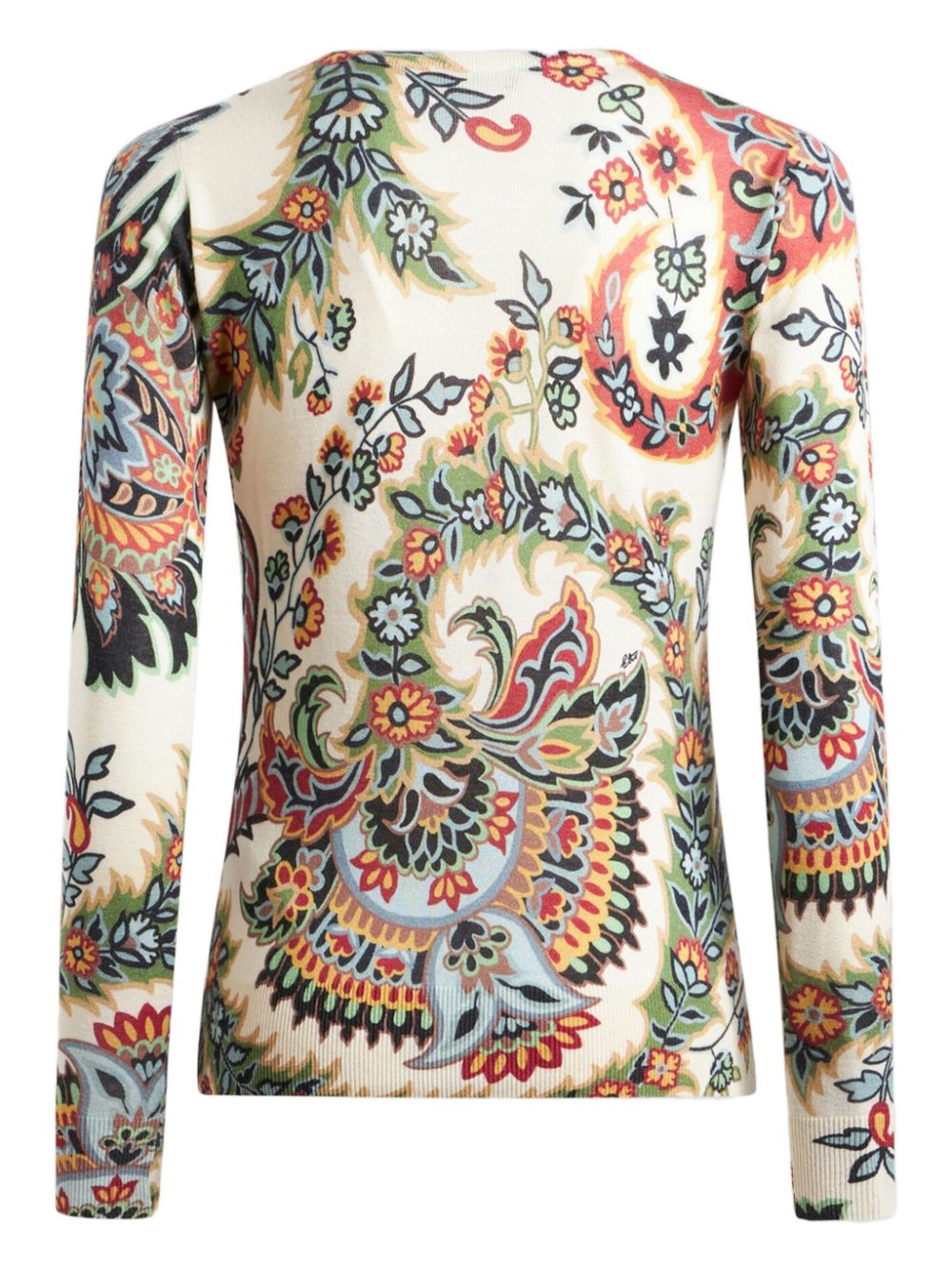 ETRO paisley-print knitted top Women