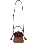 ETRO small Saturno paisley-print crossbody bag - Brown