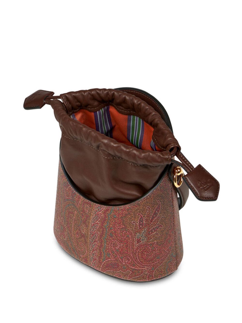 ETRO small Saturno paisley-print crossbody bag Women