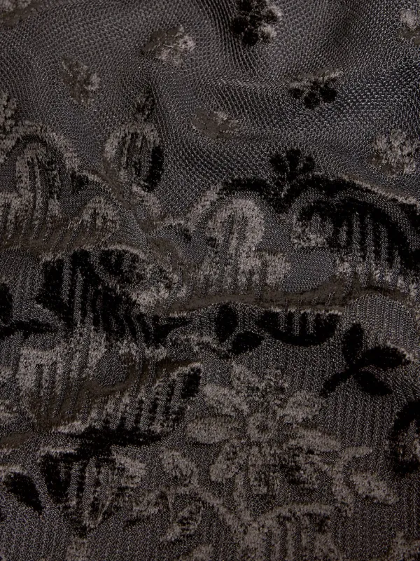 【ETRO】ペイズリー ジャカード ベルベット ドレス ETRO ペイズリー ベルベットドレス | ブラック | FARFETCH JP