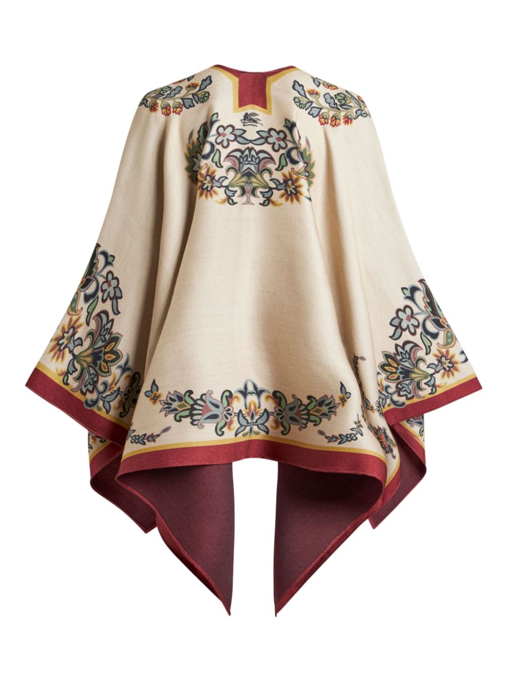 ETRO floral-print cape Women