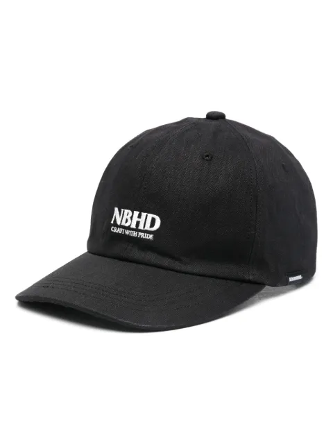 Neighborhood logo-embroidered baseball cap
