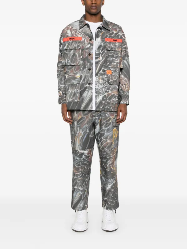 WTAPS カモフラージュ ジャケット | グレー | FARFETCH JP