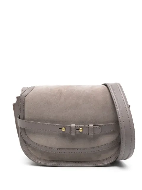 Officine Creative Saddle suede crossbody bag