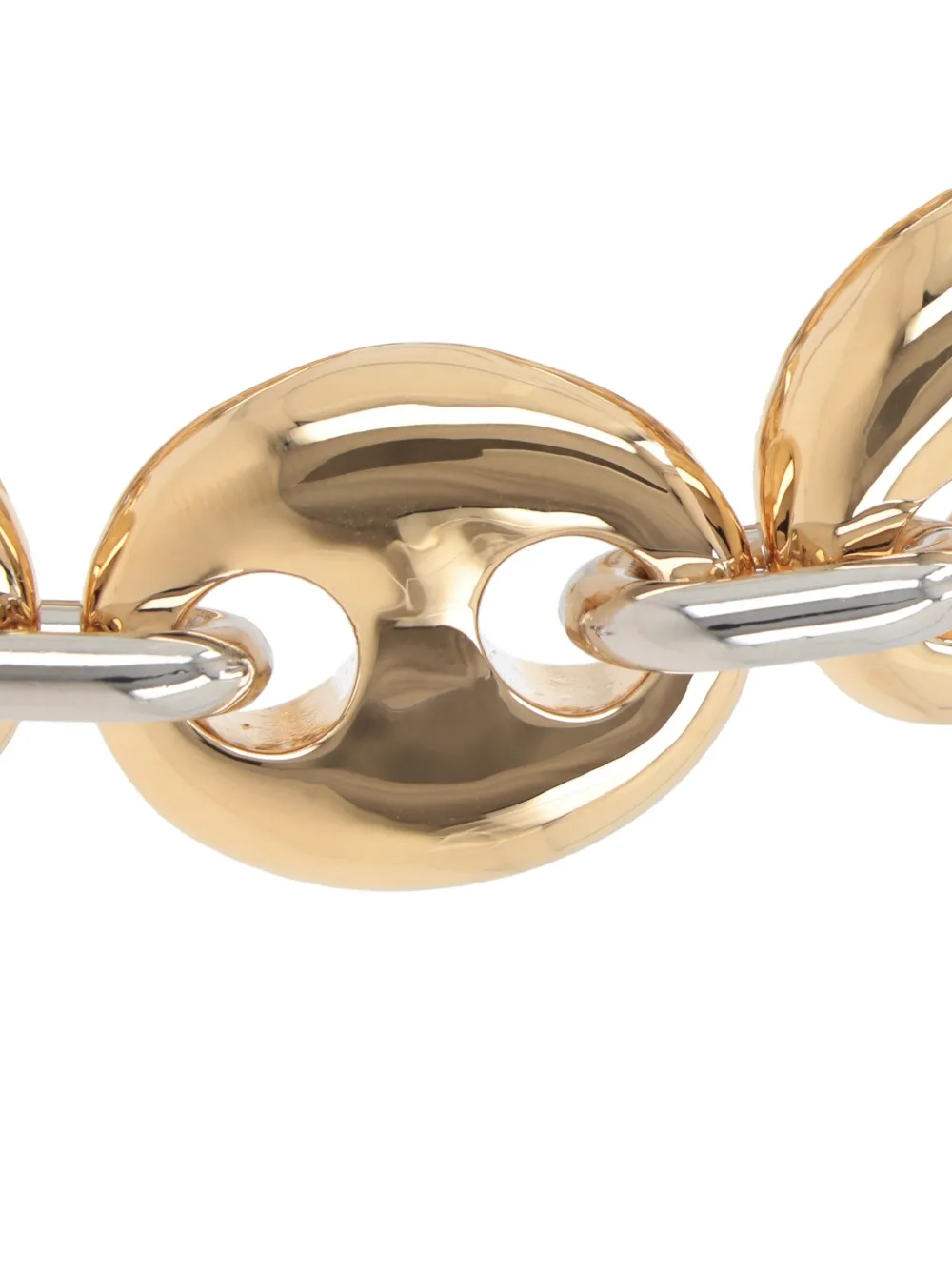 Rabanne Eight Chunky-band Bracelet In Gold