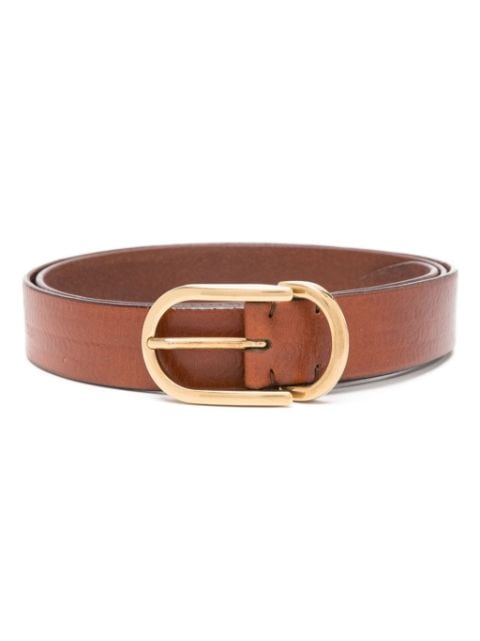 Brunello Cucinelli buckle-fastening leather belt