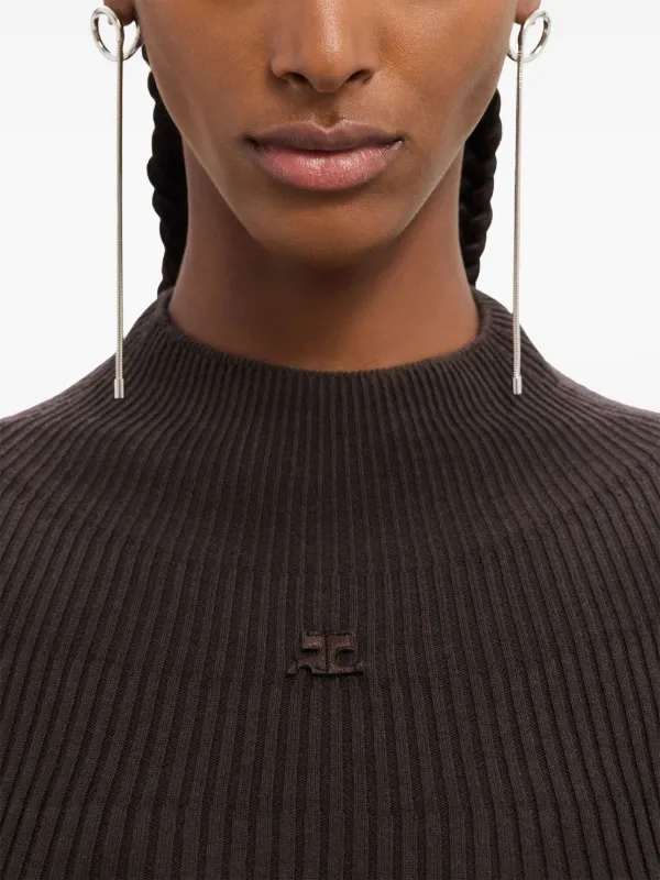 【関税込み】Courreges ボディスーツ Courrèges チェック ボディスーツ | ブラック | FARFETCH JP