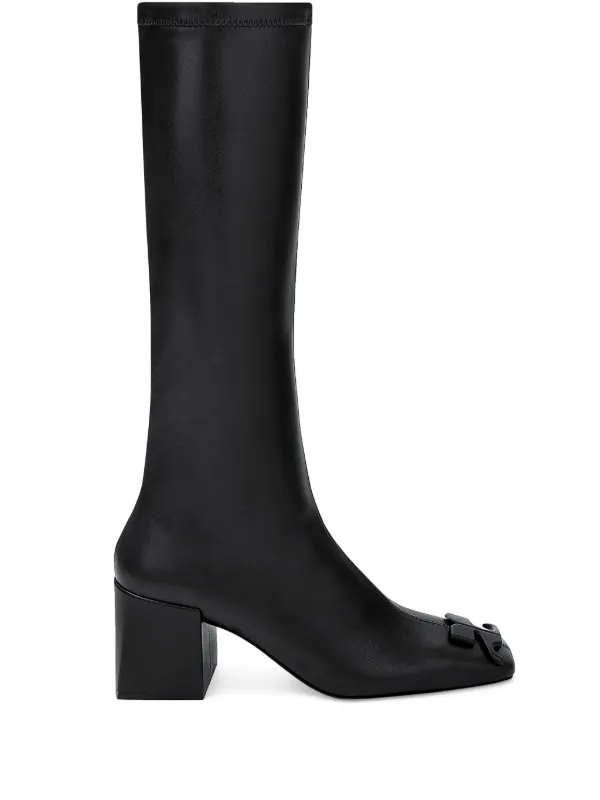 ロングブーツ Courreges Reedition Ac Boots - Courreges - Leather - Black Courrèges Reedition AC Vinyl Boots | Black | FARFETCH PL