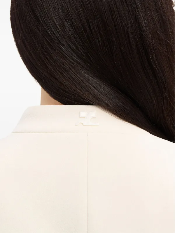 洗練された【COURREGES】ヘリテージクレープ ジャケット 24SS 洗練された【COURREGES】ヘリテージクレープ ジャケット 24SS