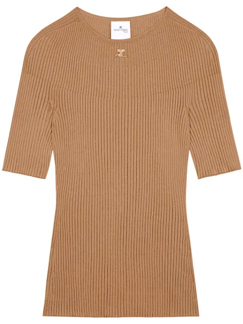 Courrèges Solar ribbed sweater