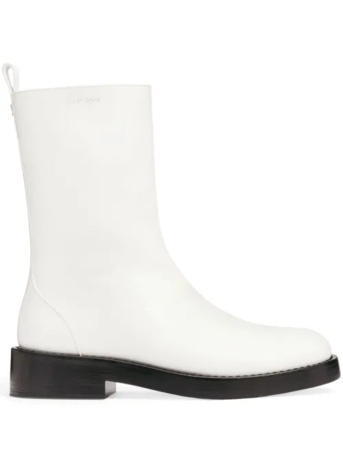 Bottines Rider en cuir - Courrèges - Modalova