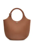 Courrèges medium Holy leather tote bag - Brown