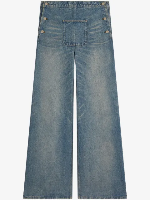 Courrèges mid-rise wide-leg jeans
