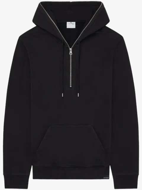 Courrèges zipped fleece hoodie 