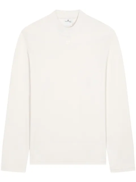 Courrèges Volcano logo-appliqué T-shirt 