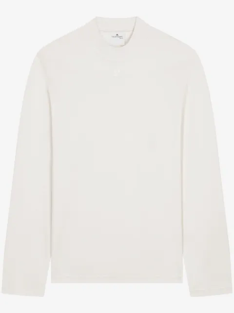 Courrèges Volcano logo-appliqué T-shirt 