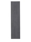 Courrèges ribbed wool scarf - Grey