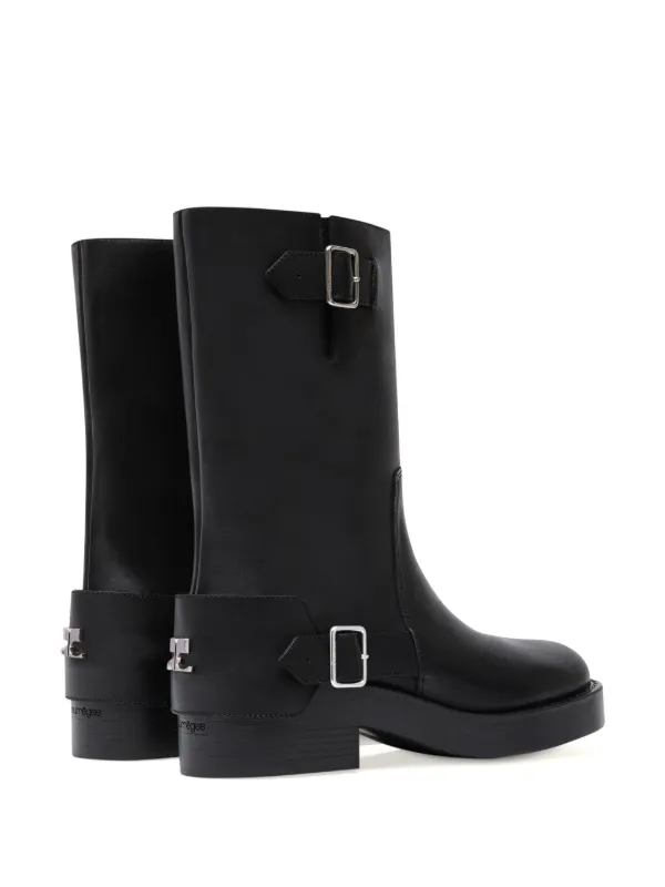 ショートブーツ・ブーティ Courreges Ankle Boots - Courreges - PVC - Black Courrèges Black Gogo Boots Courreges
