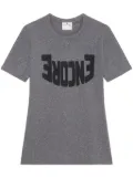 Courrèges Encore cotton T-shirt - Grey