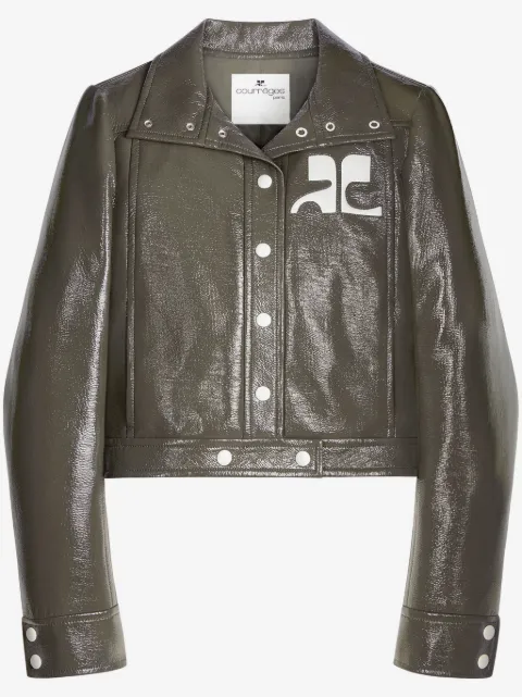 Courrèges chaqueta Reedition Vinyl con logo