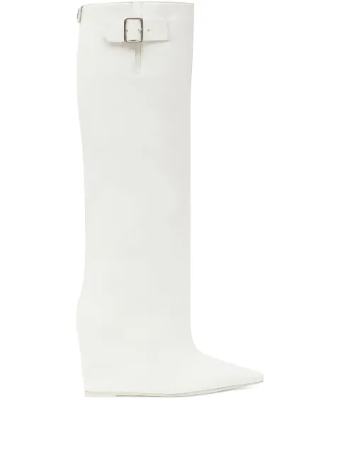 Courrèges Astro leather boots 
