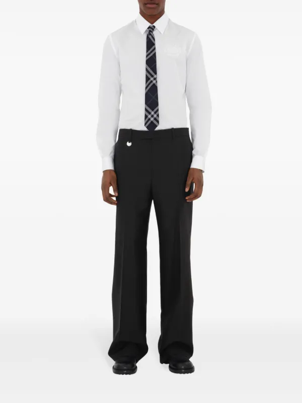 Burberry Nova Check Silk Tie | Black | FARFETCH Burberry Nova Check Silk Tie | Black | FARFETCH