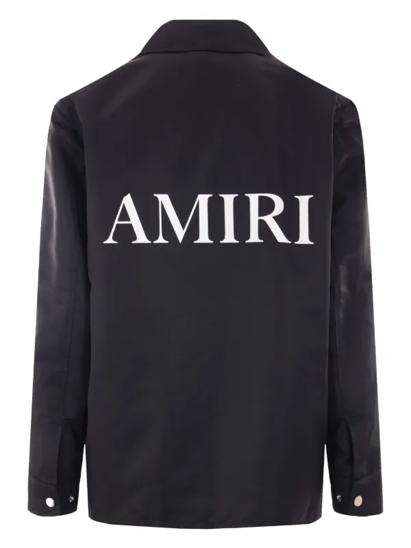 AMIRI MA プリント シャツジャケット | ブラック | FARFETCH JP AMIRI MA プリント シャツジャケット | ブラック | FARFETCH JP