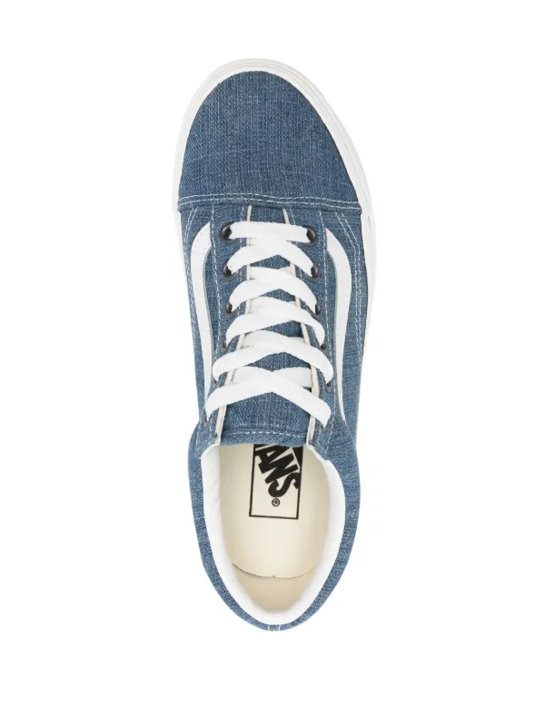 Vans Old Skool Denim Sneakers Blue FARFETCH GE