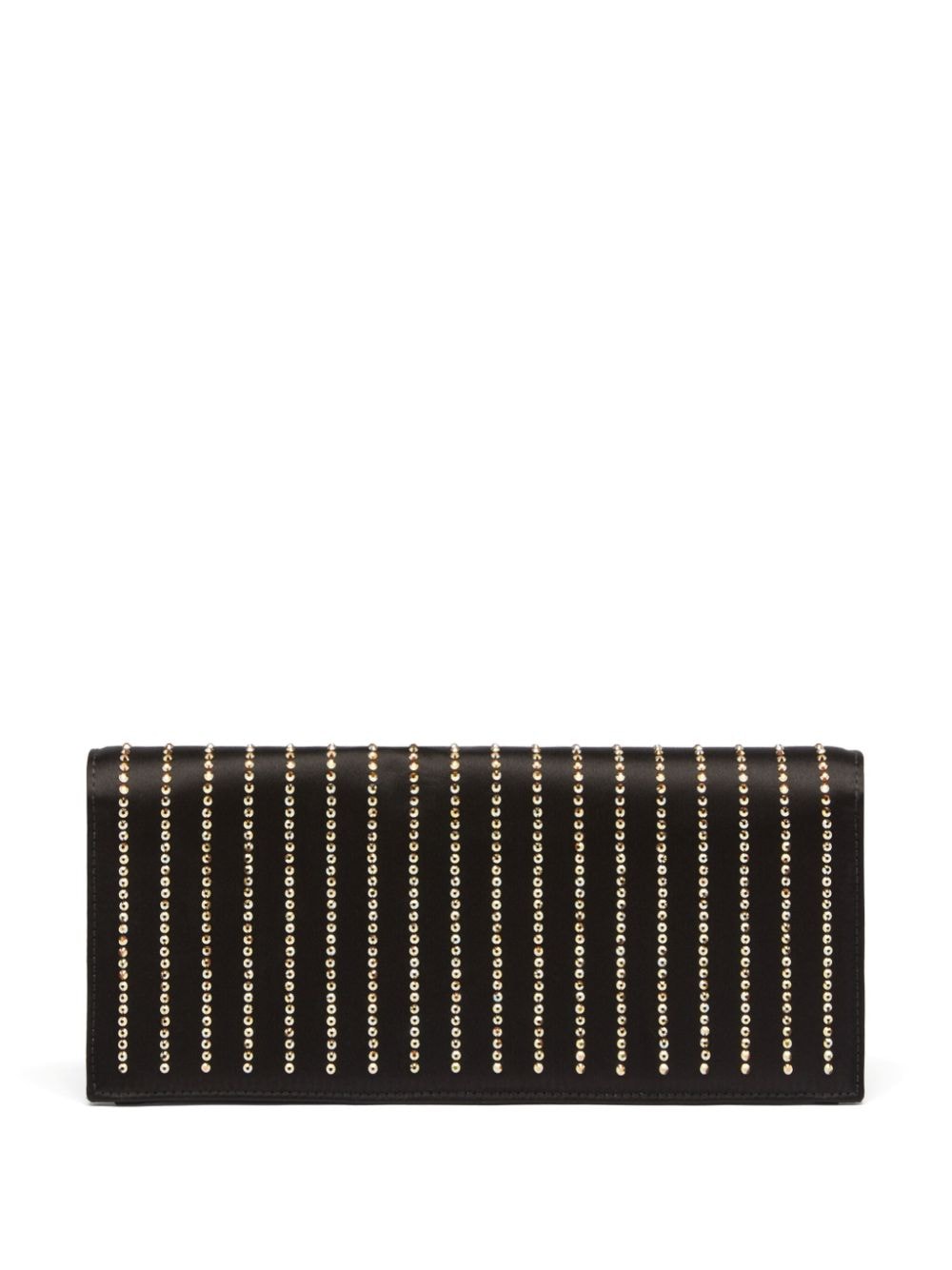 Shop Malone Souliers Vivien Crystal Embellishment Clutch Bag In Black