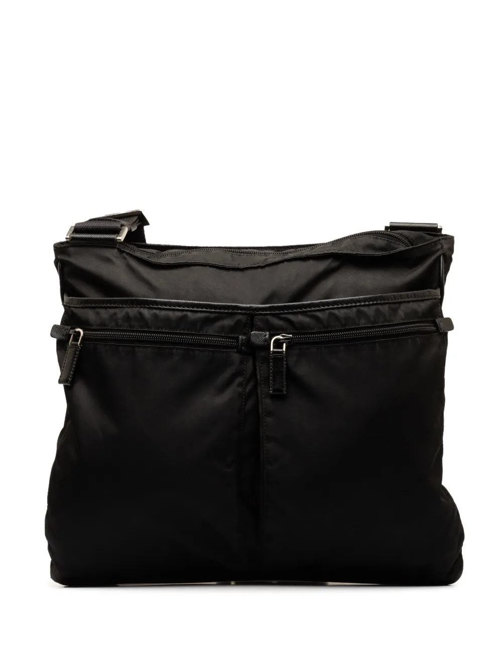 Prada Pre-Owned 2013-2023 Tessuto crossbody bag - Zwart