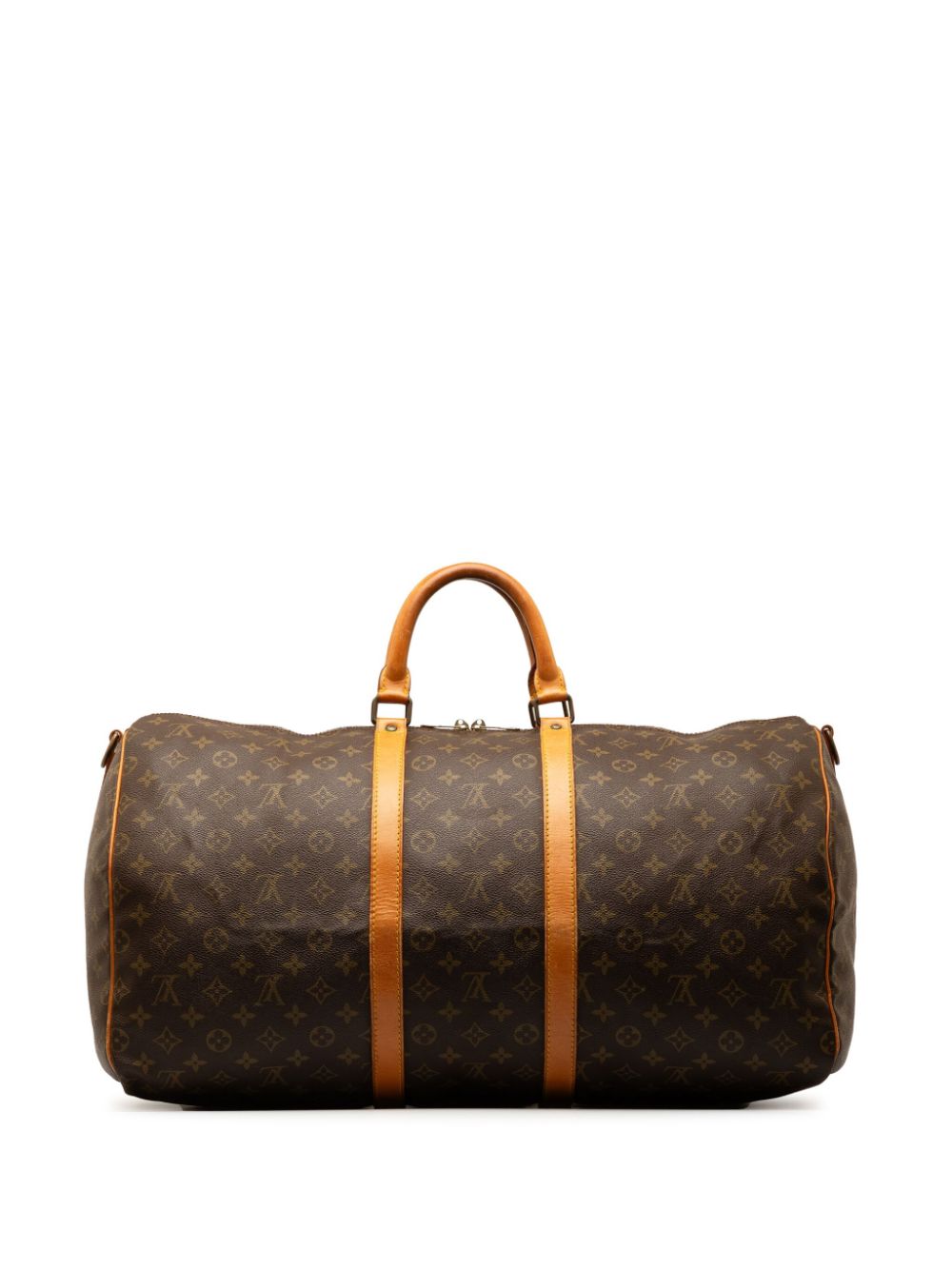 Louis Vuitton Pre-Owned 1980s Monogram Keepall Bandouliere 55 travel bag - Bruin