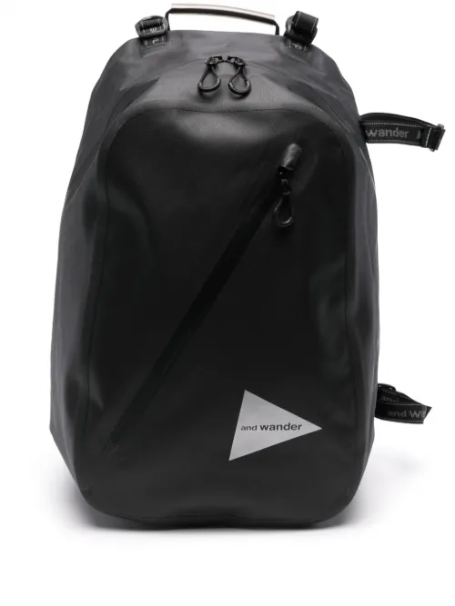 Sac à dos à logo imprimé - and Wander - Modalova