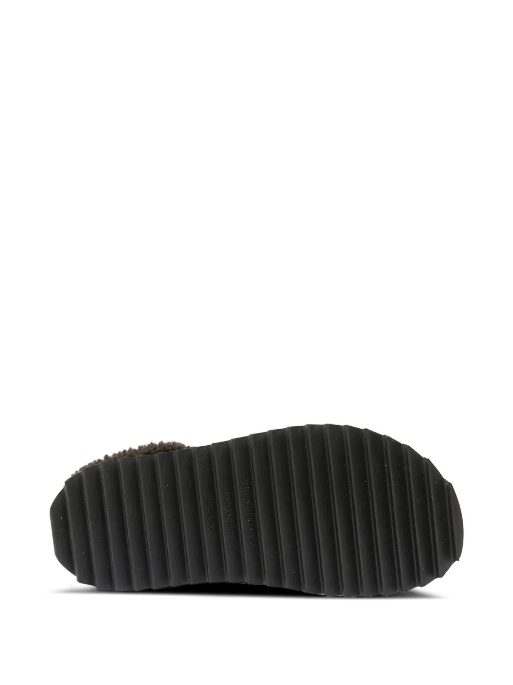 Officine Creative Peliage D'Hiver 007 mules Black
