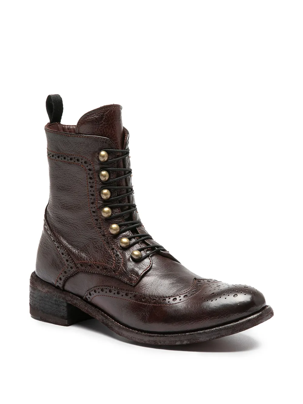 Officine Creative leather boots Brown