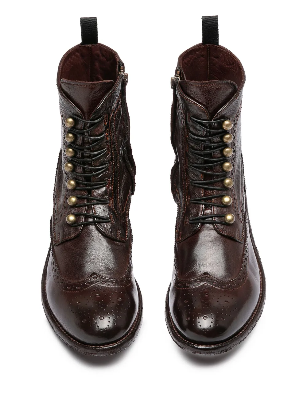 Officine Creative leather boots Brown