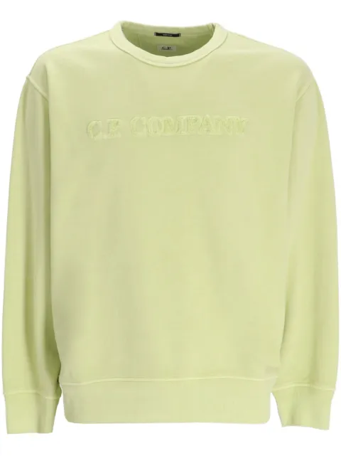 C.P. Company terrycloth-logo cotton sweatshirt