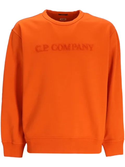 C.P. Company terrycloth-logo cotton sweatshirt