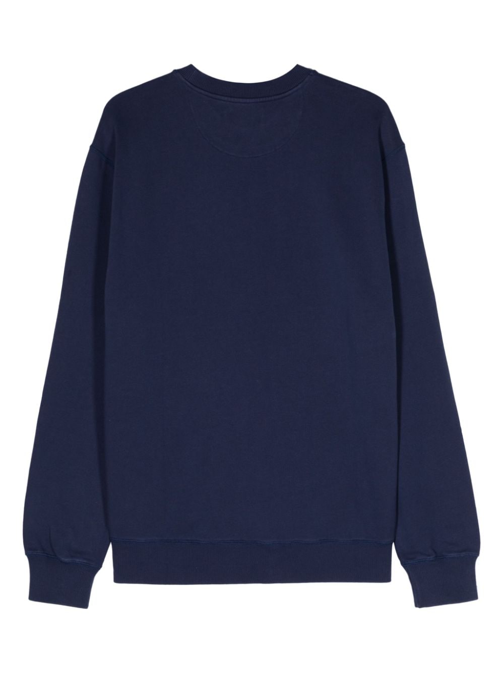 Shop Maison Labiche Charonne Slogan-embroidered Sweatshirt In Blue