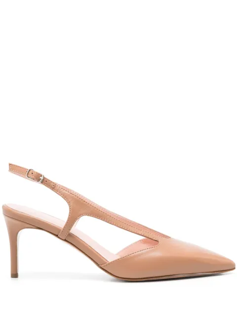 Anna F. zapatillas con tira trasera y tacón de 75mm
