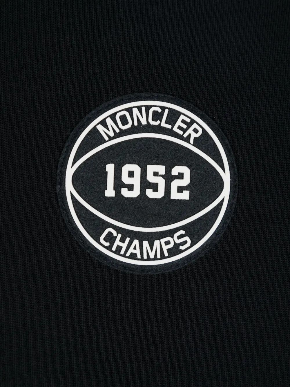 Moncler Enfant Sweater met logo Blauw