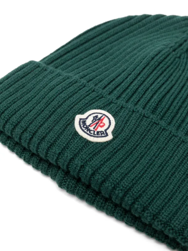 Green moncler hat sale