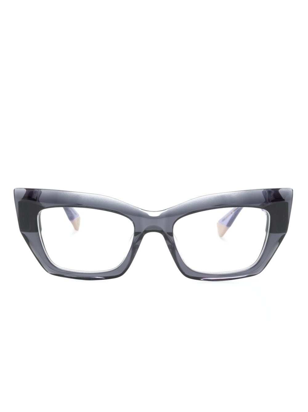 Posidonia cat-eye frame glasses
