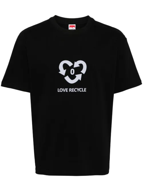 T-shirt en coton à slogan imprimé - Ground Zero - Modalova