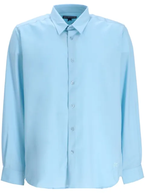 Vilebrequin camisa con logo bordado