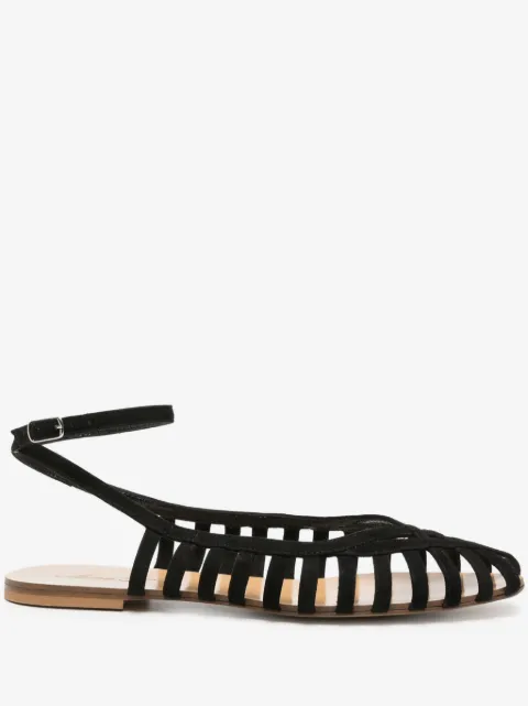 Anna F. 513 sandaler i ruskind