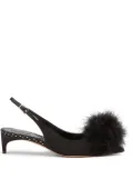 Malone Souliers 40mm Andrea slingback pumps - Black