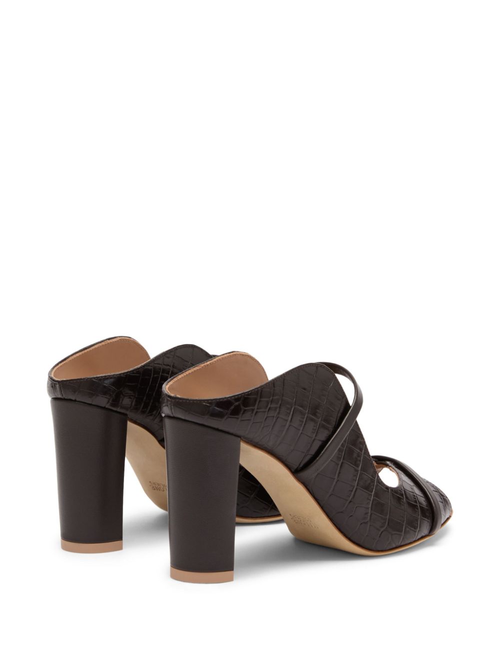 Malone Souliers Norah 85mm leather mules Brown