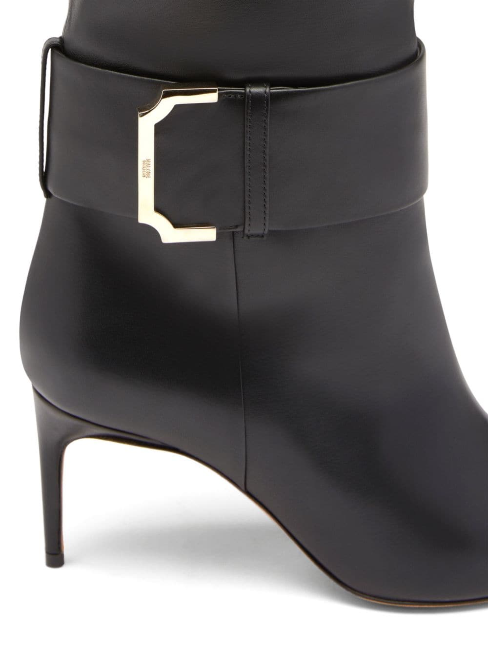 Shop Malone Souliers 70mm Silvana Boots In Black