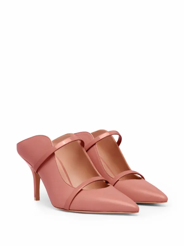 MALONE SOULIERS MAUREEN70325PINKBERRY 関税送料込 Malone Souliers Maureen 85 mules for Women - Burgundy in UAE